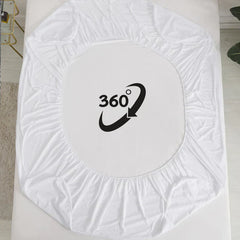 Waterproof Mattress Protector - White